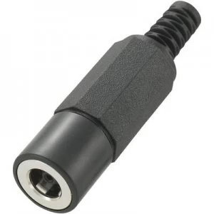 Conrad Components Low power connector Socket straight 3mm 1mm