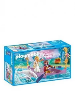 Playmobil 70000 Floating Fairy Boat With Dolphins