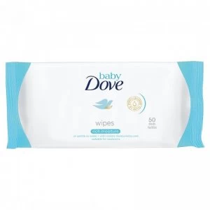 Dove Baby Wipes Rich Moisture 50 Wipes