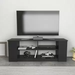 Decorotika - Decoortika Space tv Stand tv Cabinet With Open Shelves For TVs Up To 55 Anthracite