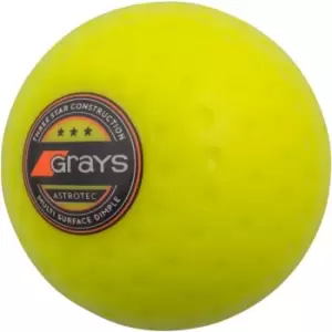 Grays Astro Hockey Ball - Yellow