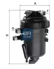 55.116.00 UFI Fuel Filter