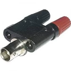 Test lead adapter BKL Electronic Black Red