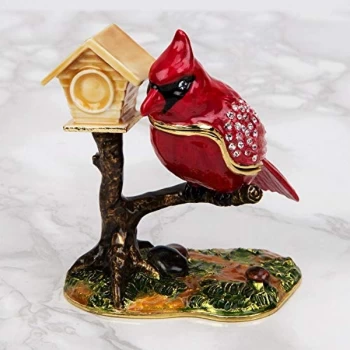 Treasured Trinkets - Bird with Birdhouse