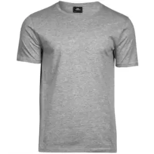 Tee Jays Mens Luxury Cotton T-Shirt (XXL) (Heather Grey)