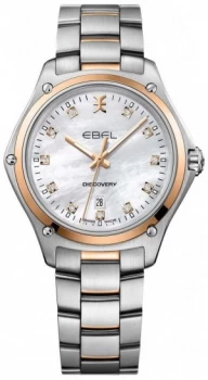 EBEL Womens Diamond Discovery Mother Of Pearl Stainless Watch