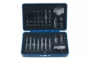 Laser 7678 Extractor Set for Torx Hex Fittings 19pc