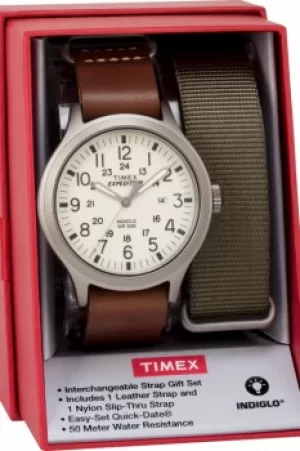 Mens Timex Scout Box Set Watch TWG016100