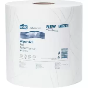 130040 Paper Plus 420 Giant Roll 2PLY White (Single)