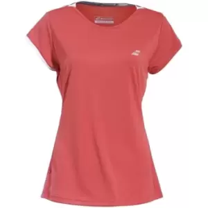 Babolat Performance Cap Sleeve Top - Red