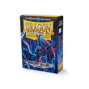 Dragon Shield Classic - Night Blue 60 Sleeves In Box - 10 Packs