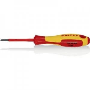Knipex 98 24 00 VDE Pillips screwdriver PH 0 Blade length: 60 mm DIN EN 60900