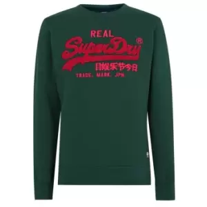 Superdry Chenille Sweater - Green