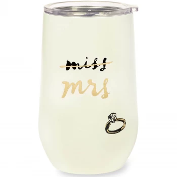 Kate Spade New York Bridal Stainless Steel Tumbler - Miss to Mrs