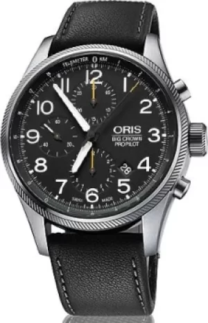 Oris Watch Big Crown ProPilot Chronograph Leather