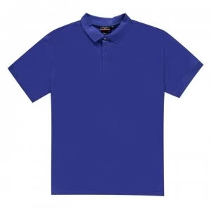 Pierre Cardin XL Plain Polo Shirt Mens - Royal Blue