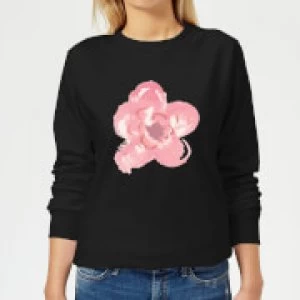 Flower 4 Womens Sweatshirt - Black - 5XL
