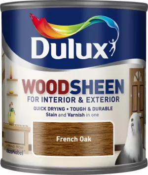 Dulux Woodsheen French Oak Stain & Varnish 250ml