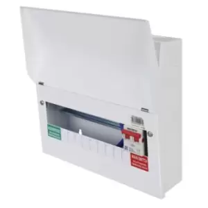 Lewden 6 Way Dual RCCB Ready Consumer Unit with 100A DP Main Switch - PRO-MX12XXM
