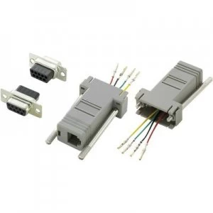 D SUB adapter D SUB socket 9 pin RJ11 socketConrad Components1 pcs