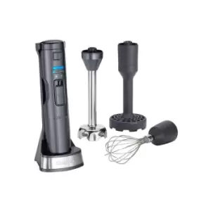 Cuisinart - Style Collection Cordless 3-in-1 Hand Blender Midnight Grey