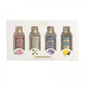 4711 Mini Floral Collection Gift Set 8ml Rose EDC + 8ml Lilac EDC + 8ml Jasmine EDC + 8ml Lemon