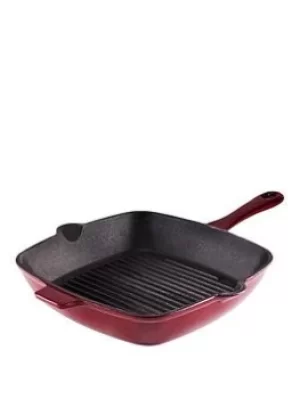 Tower 26cm Cast Iron Grill Pan
