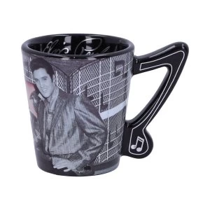 Elvis Presley with Pink Cadillac Espresso Cup