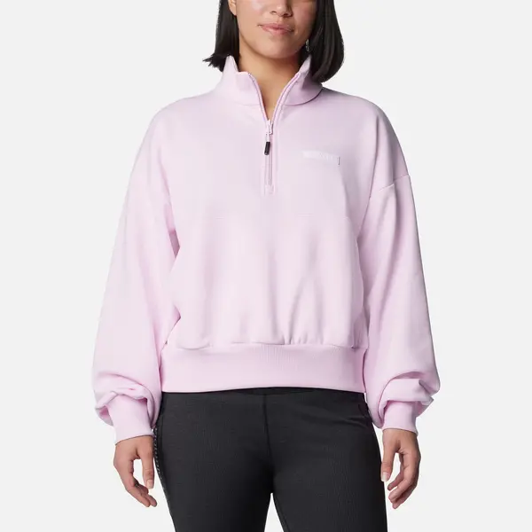 Columbia Marble Canyon French Terry Stretch-Jersey Quarter-Zip Sweatshirt - XS