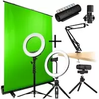 Streamplify COMPLETE Bundle Including MIC ARM, CAM, LIGHT 10 & 14, HUB Ctrl 7 and SCREEN LIFT
