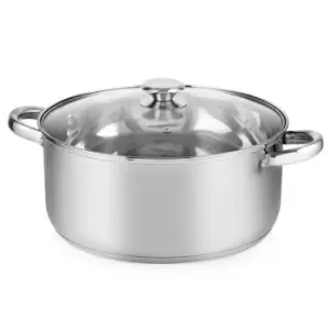 Tower 28cm Casserole Stainless Steel