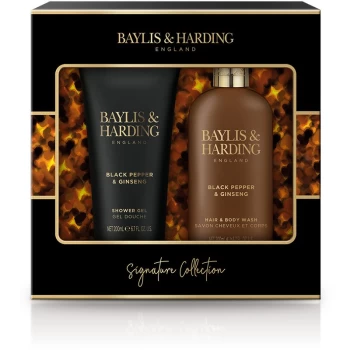 Baylis & Harding Black Pepper & Ginseng Gift Set (for Hair & Body)