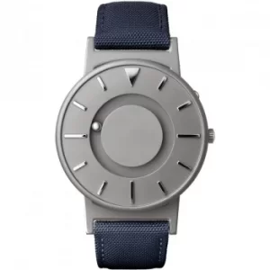 Unisex Eone The Bradley Canvas Blue Strap Titanium Watch