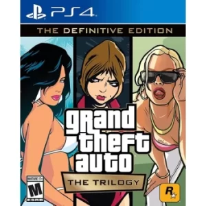 Grand Theft Auto GTA The Trilogy Definitive Edition PS4 Game
