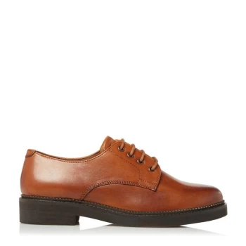 Bertie Fill Leather Derby Shoes - Brown - 809