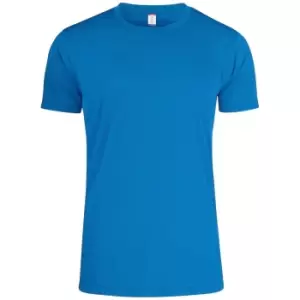 Clique Mens Active T-Shirt (M) (Royal Blue)