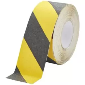 Durable DURALINE GRIP 1085130 Anti-slip tape Black, Yellow (L x W) 15 m x 75mm