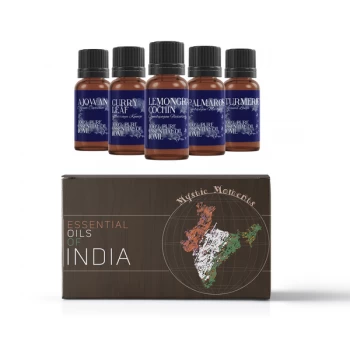 Mystic Moments Oils Of India Essential Oils Gift Starter Pack