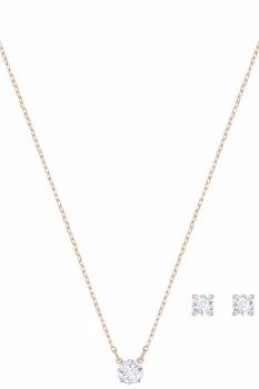Ladies Swarovski Jewellery Attract Earring & Necklace Set 5408433
