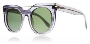 Alexander McQueen AM0001S Sunglasses Grey 002 52mm