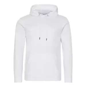 AWDis Adults Unisex Polyester Sports Hoodie (M) (Arctic White)