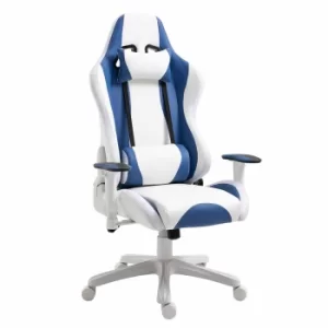 Enger Gaming Chair with LED Lights, Blue