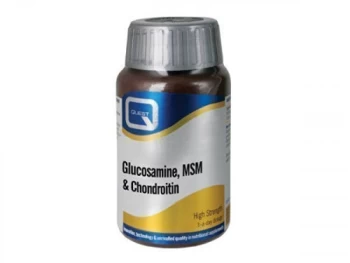 Quest Glucosamine Chondroitron & MSM Tablets - 60s