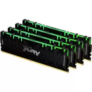 Kingston FURY Renegade RGB PC RAM kit DDR4 32GB 4 x 8GB 3600 MHz 288-pin DIMM CL16 KF436C16RBAK4/32