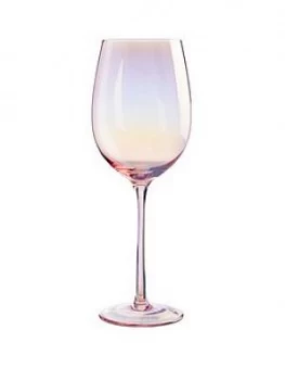Premier Housewares Frosted Deco Wine Glass Set Of 4