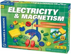 Thames and Kosmos Electricity and Magnetism Kit.