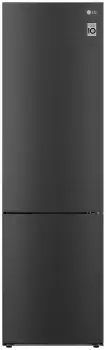 LG GBP62MCNAC Freestanding Fridge Freezer - Black