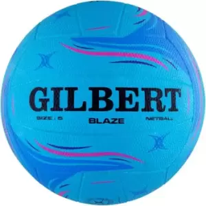 Gilbert Blaze Training Netball - Blue
