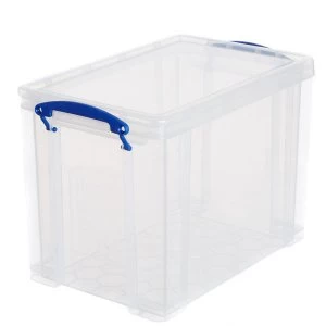 Really Useful Clear Plastic Storage Box 19L