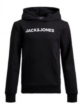 Jack & Jones Boys Logo Hoodie - Navy, Size 8 Years